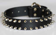 Leather Spiked Dog Collar