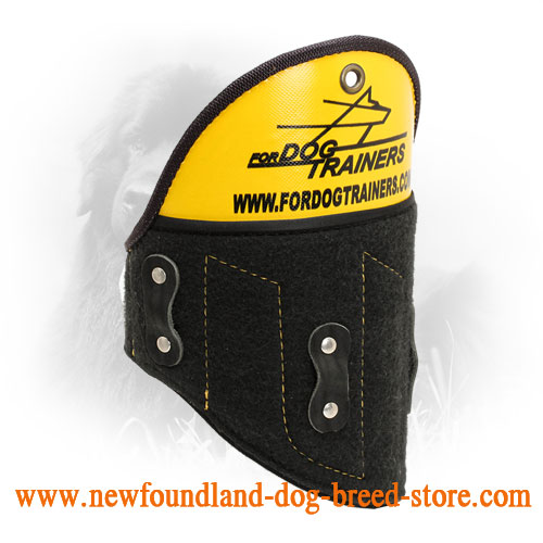 Removable Shoulder Protector for Newfoundland Bite Sleeves
