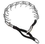 65 cm Dog PINCH collar with nylon loop and quick release buckle 65 cm Dog PINCH collar with nylon loop and quick release buckle