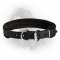 Padded Leather Collar 25 mm for Newfoundlands