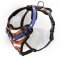 Patriotic Leather Newfoundland Harness with USA Flag Painting
