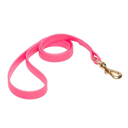 Pink Waterproof Newfoundland Leash Made of Biothane