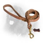 Elegant Design Professional Leather Newfoundland Leash