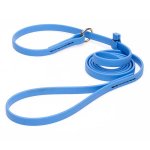 Solid Blue Biothane Newfoundland Leash and Collar Combo