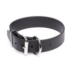 Extra Wide Black Biothane Newfoundland Collar