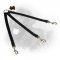 Triple Nylon Newfoundland Coupler for Walking 3 Dogs