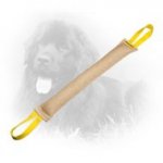 Long Jute Newfoundland Bite Tug for Bite Skills Improving