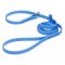Solid Blue Biothane Newfoundland Leash and Collar Combo