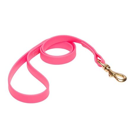 Pink Waterproof Newfoundland Leash Made of Biothane