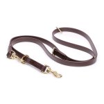 Multipurpose Brown Biothane Newfoundland Leash for over 7 Different Activities