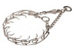 Chrome Plated Newfoundland Pinch Collar with 3.99 mm Prongs