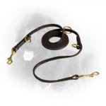 Multipurpose Leather Newfoundland Leash