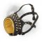 Royal Spiked and Studded Leather Newfoundland Muzzle
