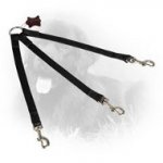 Triple Nylon Newfoundland Coupler for Walking 3 Dogs