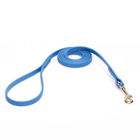 Amazing Blue Biothane Newfoundland Leash for Walking, Tracking
