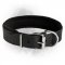 Newfoundland Durable Padded Leather Collar 40 mm