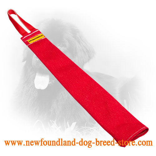 French Linen Newfoundland Bite Rag for Dog Training