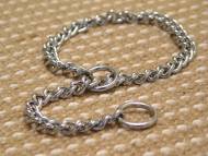 Chrome Plated Newfoundland Choke Collar for Gentle Training  Chrome Plated Newfoundland Choke Collar for Gentle Training