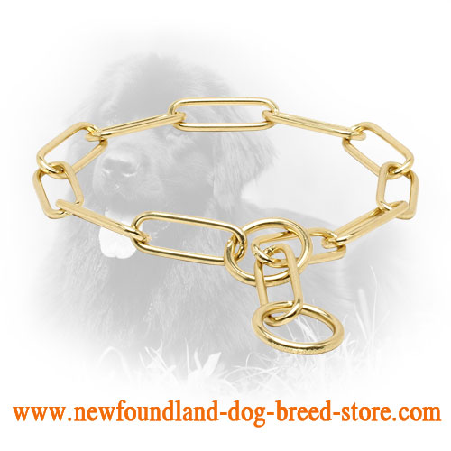 Reliable Brass Newfoundland Fur Saver for Training