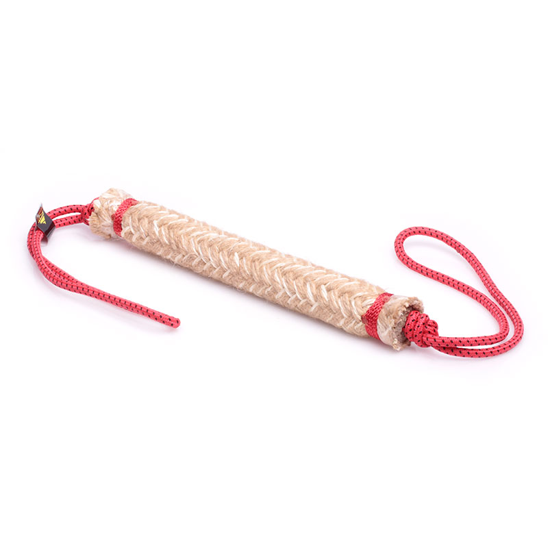 Rolled Jute Newfoundland Bite Tug for Biting Skills Development - Click Image to Close