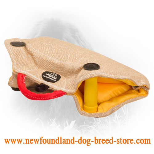 "Puppy Training" Jute Newfoundland Bite Builder