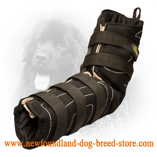 Hidden Protection French Linen Newfoundland Bite Sleeve for Training