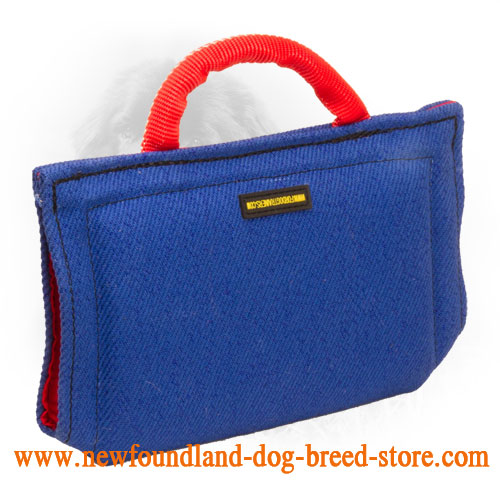 French Linen Newfoundland Bite Sleeve for Introduction to Bite Work