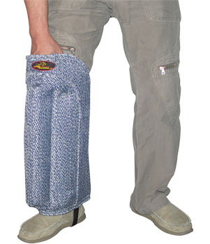 Protection French Linen Newfoundland Leg Sleeve with Bite Bar