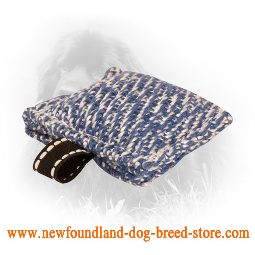 Small French Linen Newfoundland Bite Tug for Puppies