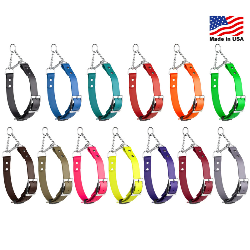 Biothane Martingale Collar with Metal Buckle