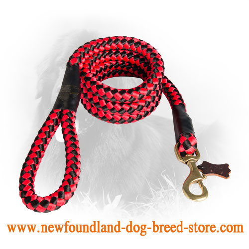 Newfoundland Nylon Leash Cord Type