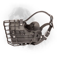 Winter Wire Cage Dog Muzzle for Training