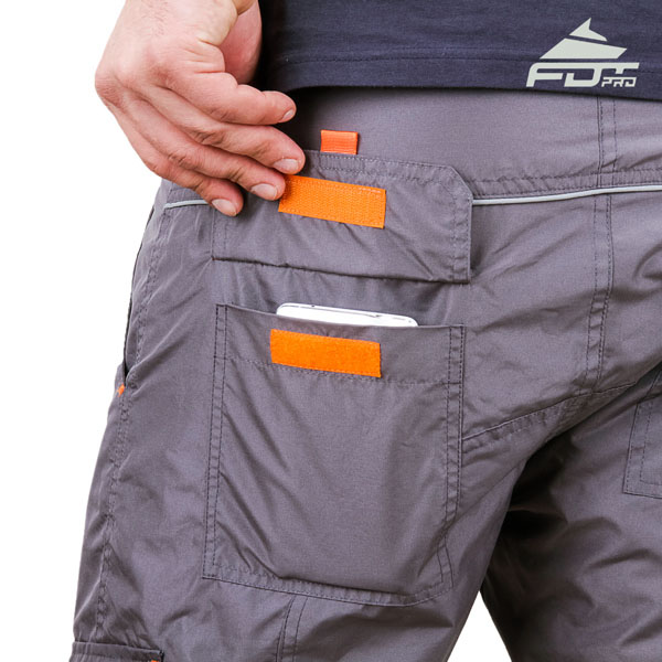 Comfortable Design FDT Professional Pants with Durable Back Pockets for Dog Trainers