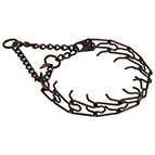 Strong Herm Sprenger Newfoundland Pinch Prong Collar of Black Stainless Steel - 2.25 mm (1/11 inch)