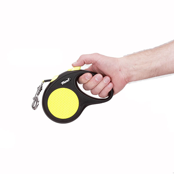 Walking Neon Style Retractable Leash for Total Safety