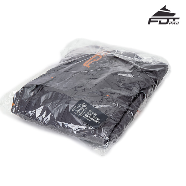 FDT Professional Dog Training Jacket with Strong Velcro Fastening